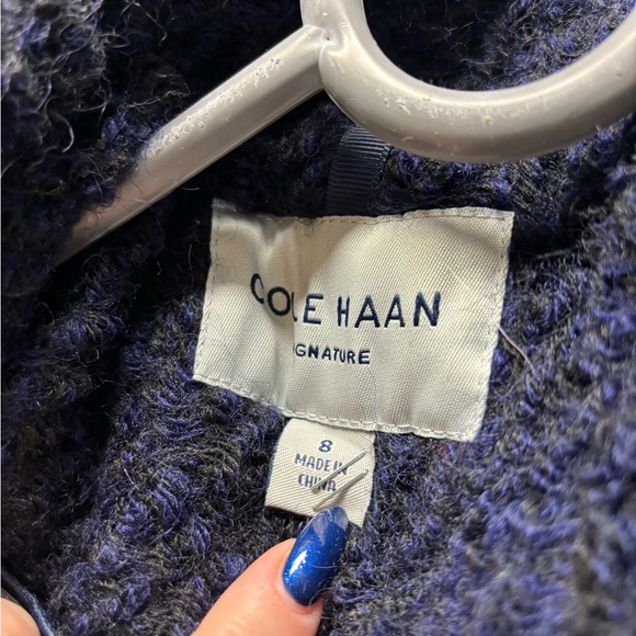 Blue winter jacket - Picture 2 of 2